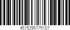 Código de barras (EAN, GTIN, SKU, ISBN): '4515295775107'