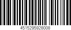 Código de barras (EAN, GTIN, SKU, ISBN): '4515295928008'