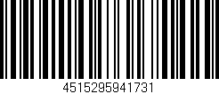 Código de barras (EAN, GTIN, SKU, ISBN): '4515295941731'