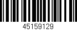 Código de barras (EAN, GTIN, SKU, ISBN): '45159129'