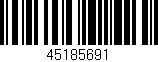 Código de barras (EAN, GTIN, SKU, ISBN): '45185691'
