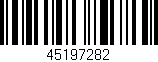 Código de barras (EAN, GTIN, SKU, ISBN): '45197282'