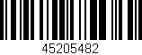 Código de barras (EAN, GTIN, SKU, ISBN): '45205482'