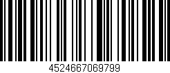 Código de barras (EAN, GTIN, SKU, ISBN): '4524667069799'