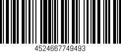 Código de barras (EAN, GTIN, SKU, ISBN): '4524667749493'