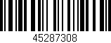 Código de barras (EAN, GTIN, SKU, ISBN): '45287308'