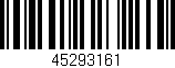 Código de barras (EAN, GTIN, SKU, ISBN): '45293161'
