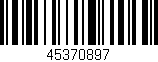 Código de barras (EAN, GTIN, SKU, ISBN): '45370897'