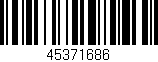Código de barras (EAN, GTIN, SKU, ISBN): '45371686'