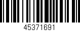 Código de barras (EAN, GTIN, SKU, ISBN): '45371691'