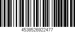 Código de barras (EAN, GTIN, SKU, ISBN): '4538526922477'