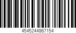 Código de barras (EAN, GTIN, SKU, ISBN): '4545244967154'