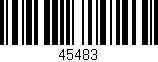 Código de barras (EAN, GTIN, SKU, ISBN): '45483'