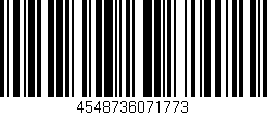 Código de barras (EAN, GTIN, SKU, ISBN): '4548736071773'