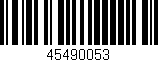 Código de barras (EAN, GTIN, SKU, ISBN): '45490053'