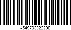 Código de barras (EAN, GTIN, SKU, ISBN): '4549763022288'