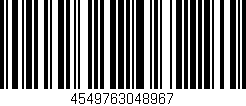 Código de barras (EAN, GTIN, SKU, ISBN): '4549763048967'