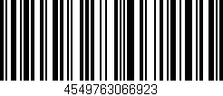 Código de barras (EAN, GTIN, SKU, ISBN): '4549763066923'
