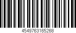 Código de barras (EAN, GTIN, SKU, ISBN): '4549763165268'