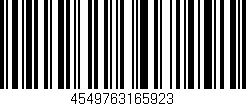 Código de barras (EAN, GTIN, SKU, ISBN): '4549763165923'