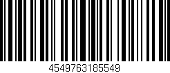 Código de barras (EAN, GTIN, SKU, ISBN): '4549763185549'