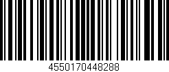 Código de barras (EAN, GTIN, SKU, ISBN): '4550170448288'