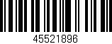 Código de barras (EAN, GTIN, SKU, ISBN): '45521896'