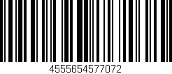 Código de barras (EAN, GTIN, SKU, ISBN): '4555654577072'
