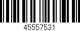 Código de barras (EAN, GTIN, SKU, ISBN): '45557531'