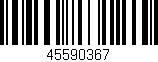 Código de barras (EAN, GTIN, SKU, ISBN): '45590367'