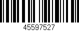 Código de barras (EAN, GTIN, SKU, ISBN): '45597527'