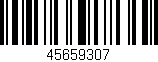 Código de barras (EAN, GTIN, SKU, ISBN): '45659307'