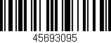Código de barras (EAN, GTIN, SKU, ISBN): '45693095'