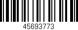 Código de barras (EAN, GTIN, SKU, ISBN): '45693773'