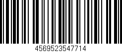 Código de barras (EAN, GTIN, SKU, ISBN): '4569523547714'