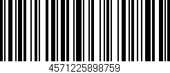 Código de barras (EAN, GTIN, SKU, ISBN): '4571225898759'
