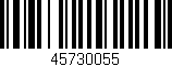 Código de barras (EAN, GTIN, SKU, ISBN): '45730055'