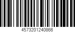 Código de barras (EAN, GTIN, SKU, ISBN): '4573201240866'
