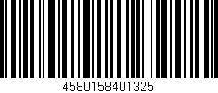 Código de barras (EAN, GTIN, SKU, ISBN): '4580158401325'