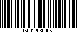 Código de barras (EAN, GTIN, SKU, ISBN): '4580228693957'