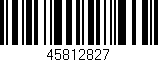 Código de barras (EAN, GTIN, SKU, ISBN): '45812827'