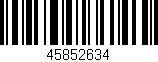 Código de barras (EAN, GTIN, SKU, ISBN): '45852634'