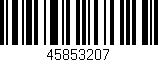 Código de barras (EAN, GTIN, SKU, ISBN): '45853207'
