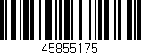 Código de barras (EAN, GTIN, SKU, ISBN): '45855175'