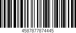 Código de barras (EAN, GTIN, SKU, ISBN): '4587877874445'