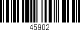 Código de barras (EAN, GTIN, SKU, ISBN): '45902'