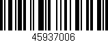 Código de barras (EAN, GTIN, SKU, ISBN): '45937006'