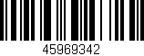 Código de barras (EAN, GTIN, SKU, ISBN): '45969342'