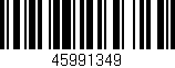 Código de barras (EAN, GTIN, SKU, ISBN): '45991349'