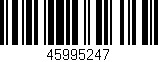 Código de barras (EAN, GTIN, SKU, ISBN): '45995247'